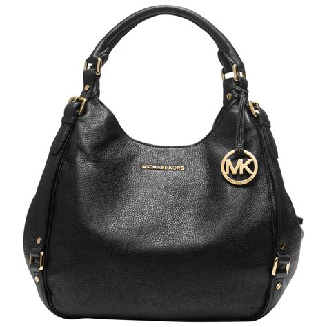 michael kors black bedford shoulder bag